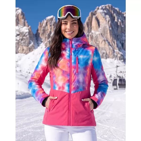  Geaca de iarna dama ALTISPORT GARDIN ROZ 
