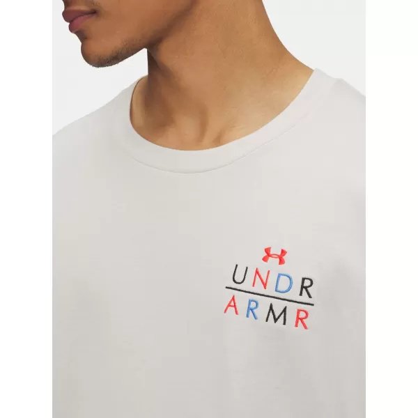  Tricou pentru bărbați UNDER ARMOUR UA HWT MODERN SPORT OS LS 6004885-110 ALB 