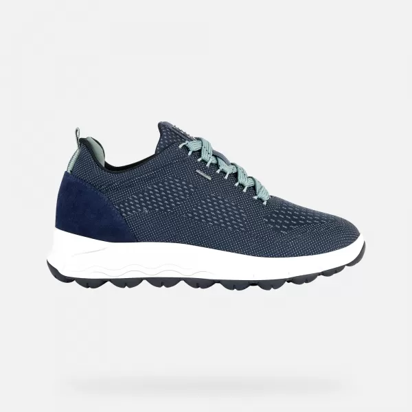  Adidași de damă GEOX SPHERICA 4X4 B ABX ALBASTRU ÎNCHIS 