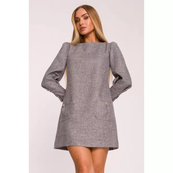  Rochie MOE M870 GRAFIT 