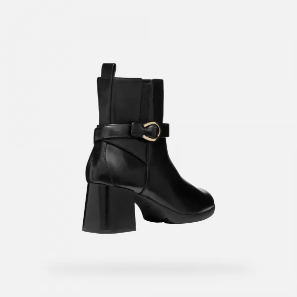  Botine de dama GEOX WALK PLEASURE 55 G004564 NEGRU 