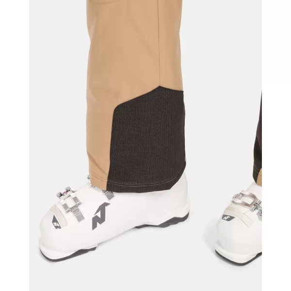  Pantaloni de schi pentru femei KILPI ELARE-W ZL0404KI BEJ 