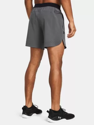 Pantaloni scurți pentru bărbați UNDER ARMOUR UA PEAK WOVEN SHORTS 1376782-025 GRI