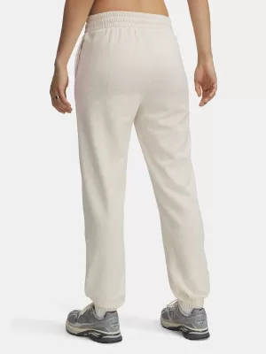 Pantaloni de trening pentru femei UNDER ARMOUR UA RIVAL TERRY JOGGERS 1382735-783 MARO