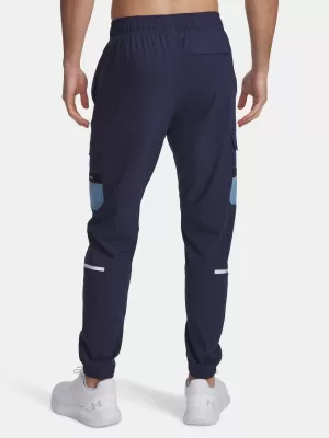 Pantaloni sport pentru bărbați UNDER ARMOUR UA TECH UTILITY WOVEN PANT 6004966-403 ALBASTRU