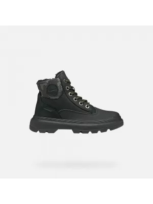 Botine pentru baieti GEOX KIDDARTAH WPF J56MLB032MNC0033 NEGRU
