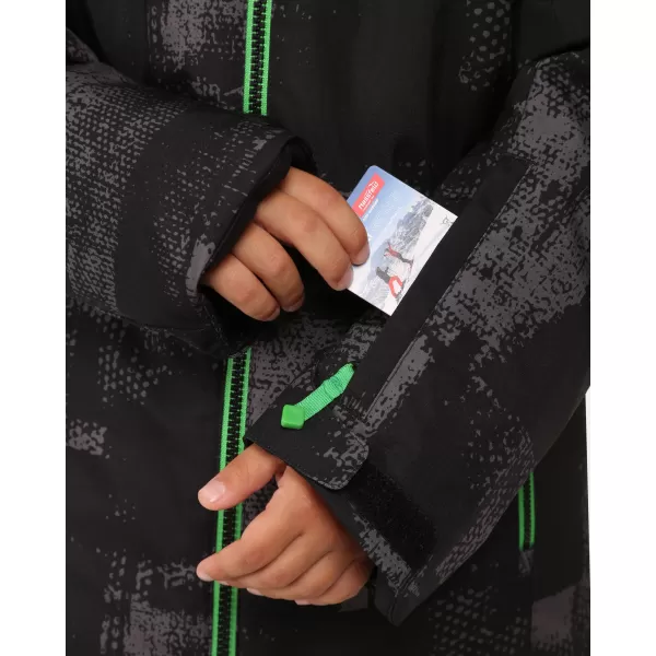  Geaca de schi pentru baieti KILPI ATENI-JB ZJ0102KI NEGRU 