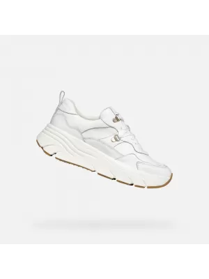 Adidași de damă GEOX IAMANTHA ALB