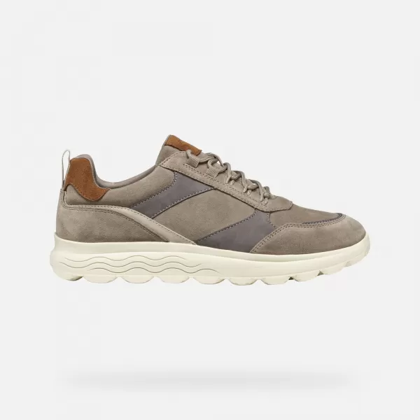  Adidași pentru bărbați GEOX G011277 GRI 