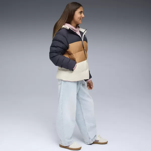  Jacheta pentru copii PUMA SYNTHETIC HOODED PUFFER JACKET 68840416 MARINA NOUA 