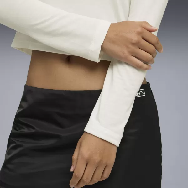  Cămaşă PUMA X ROSÉ LONGSLEEVE TEE 63380577 ALB CALD 