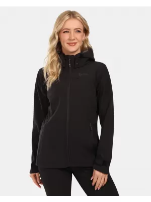 Jachetă softshell de damă KILPI RAVIA-W ZL0125KI NEGRU
