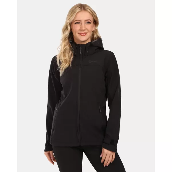  Jachetă softshell de damă KILPI RAVIA-W ZL0125KI NEGRU 