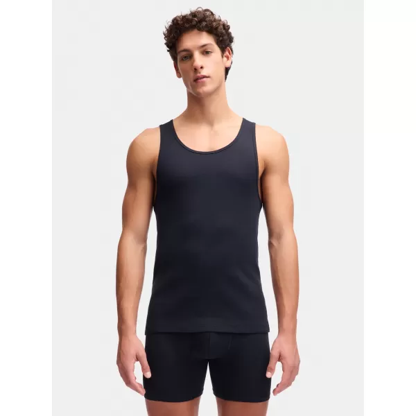  Maiou bărbătesc UNDER ARMOUR M UA PERF COTTON TANK-2PK 6007622-001 NEGRU 