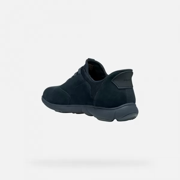  Adidași pentru bărbați GEOX NEBULA 2.0 PLUS G011505 ALBASTRU ÎNCHIS 
