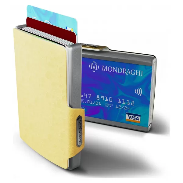  Portofel MONDRAGHI SAFFIANO AUR 