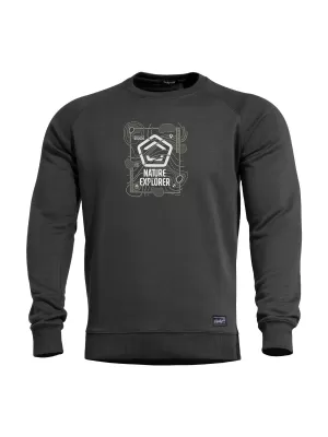 Hanorac PENTAGON HAWK SWEATER NATURE EXPLORER K09019 NEGRU