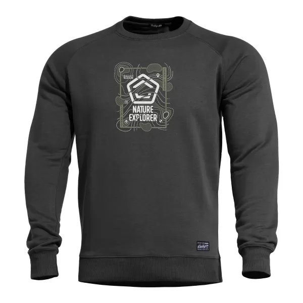 Hanorac PENTAGON HAWK SWEATER NATURE EXPLORER K09019 NEGRU 
