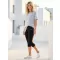 Jambiere 3/4 dama ALTISPORT OWECA NEGRU