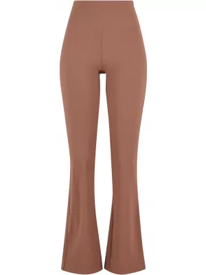 Pantalonii pentru doamne URBAN CLASSICS TB7801 MARO DESCHIS
