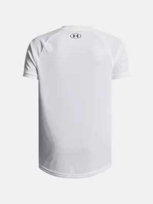 Tricou băieți UNDER ARMOUR UA TECH 2.0 SS 1363284-100 ALB