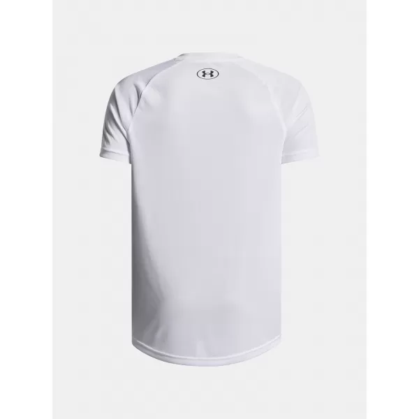  Tricou băieți UNDER ARMOUR UA TECH 2.0 SS 1363284-100 ALB 