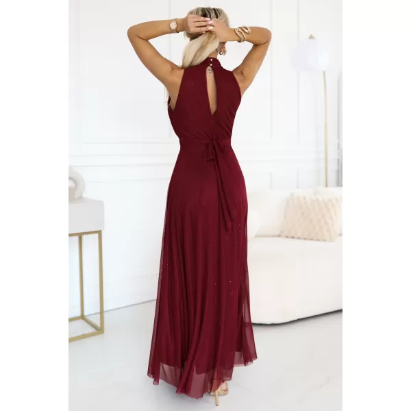 Rochie NUMOCO 636-1 BURGUNDIA 