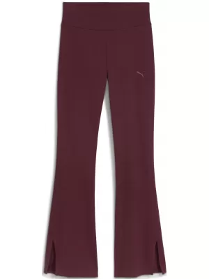 Jambiere de damă PUMA HER HIGH-WAIST FLARED LEGGINGS 68815696 STRĂLUCIRE RUBIN