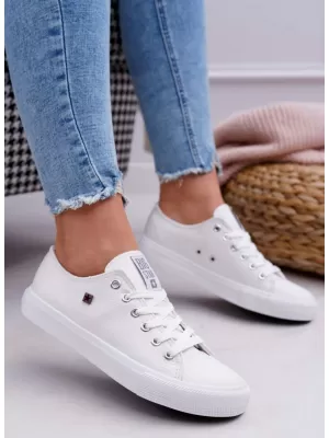 Adidași de damă BIG STAR NN276001 WHITE Pantofi Big Star