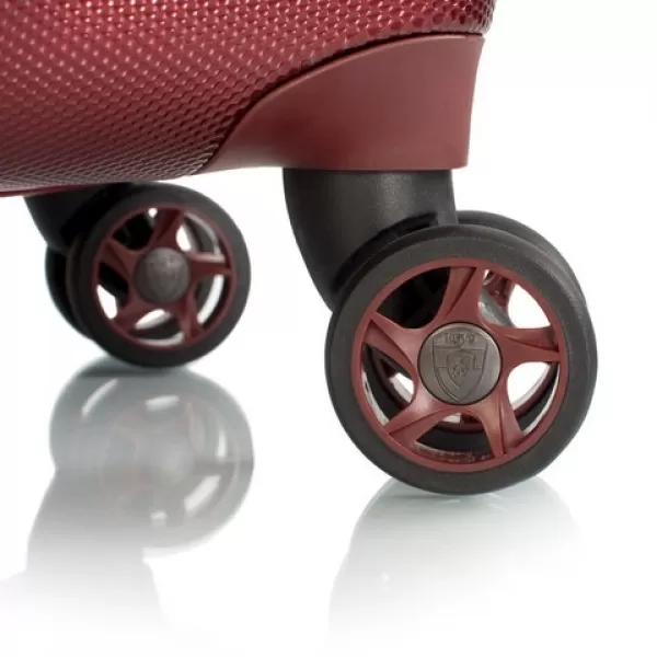  Valiză HEYS VANTAGE SMART LUGGAGE M BURGUNDIA 