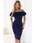 Rochie NUMOCO 599-3 ALBASTRU ÎNCHIS