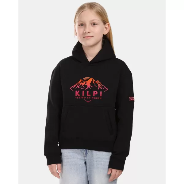  Hanorac pentru fete KILPI NORTHEN-JG ZJ0211KI NEGRU 