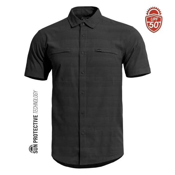  Cămașă pentru bărbați PENTAGON RIPPLE SUNPROOF SHIRT K02028 NEGRU 