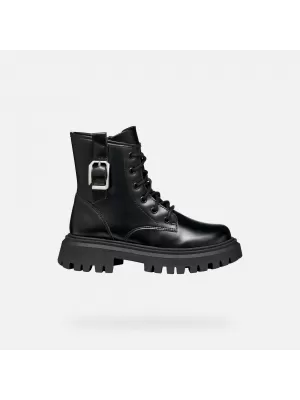 Botine pentru fete GEOX MAQUINNENS J56M6C000CNC9999 NEGRU