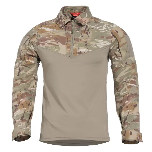 Tricou pentru bărbați cu mâneci lungi PENTAGON RANGER SHIRT K02013 PENTACAMO 