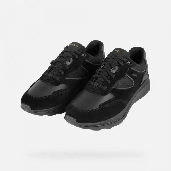  Adidași pentru bărbați GEOX SPHERICA ACTIF X1 G006837 NEGRU 