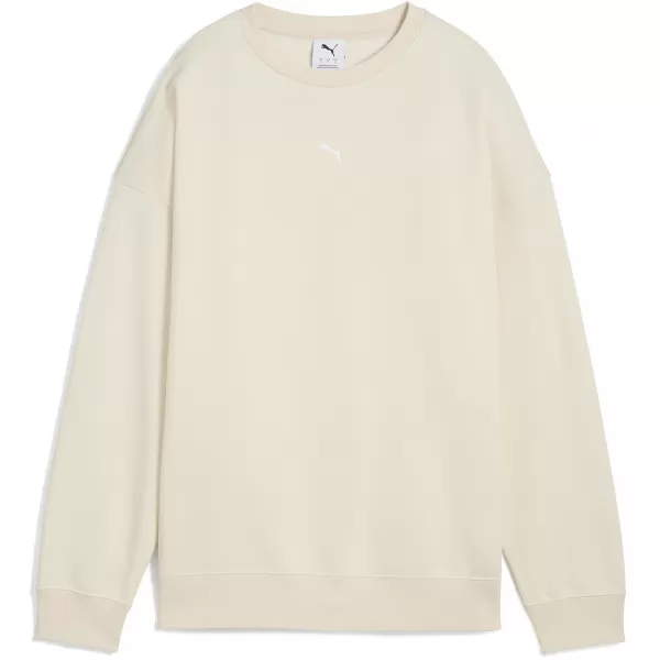  Panoul pentru doamne PUMA ESS OVERSIZED CREW FL 68540087 ZĂPADĂ ALPINĂ 