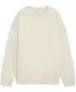 Panoul pentru doamne PUMA ESS OVERSIZED CREW FL 68540087 ZĂPADĂ ALPINĂ