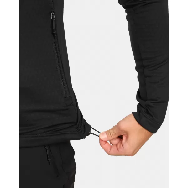  Hanorac pentru bărbați din fleece KILPI ERIN-M ZM0206KI NEGRU 