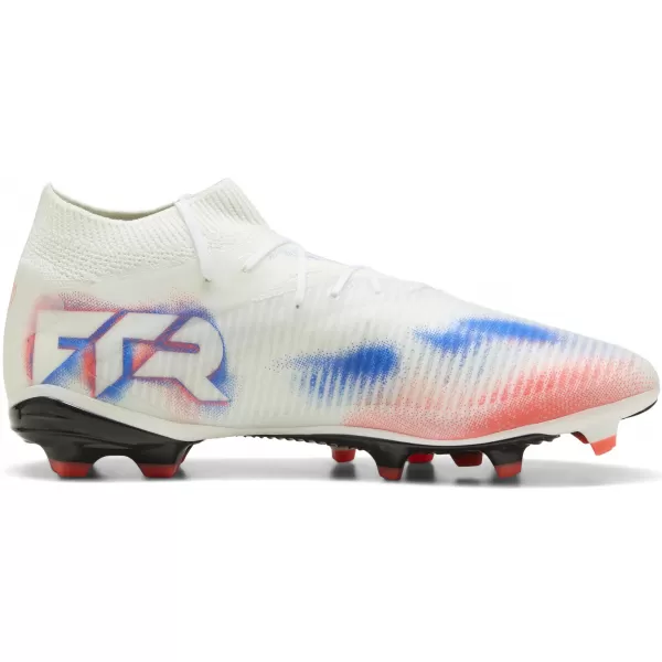  Pantofi pentru bărbați PUMA FUTURE 8 PRO FG/AG 10858801 WHITE/ ALB/PUMA NEGRU/ROȘU STRĂLUCITOR 