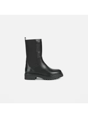 Pantofi de dama cu siret GEOX IRIDEA B ABX NEGRU