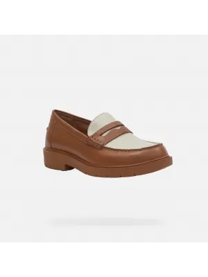 Mocasini de dama GEOX SPHERICA EC1 MARO