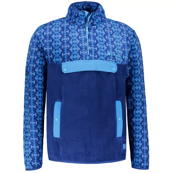  Hanorac pentru bărbați din fleece ALTISPORT GARM ALBASTRU 
