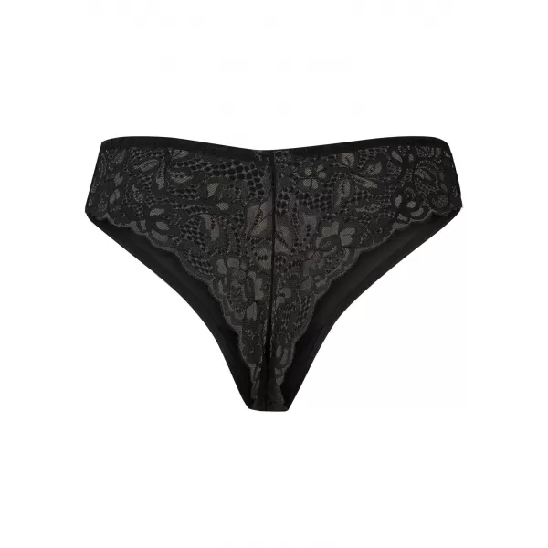 Chiloți de damă URBAN CLASSICS TB7849B NEGRU/NEGRU/NEGRU 