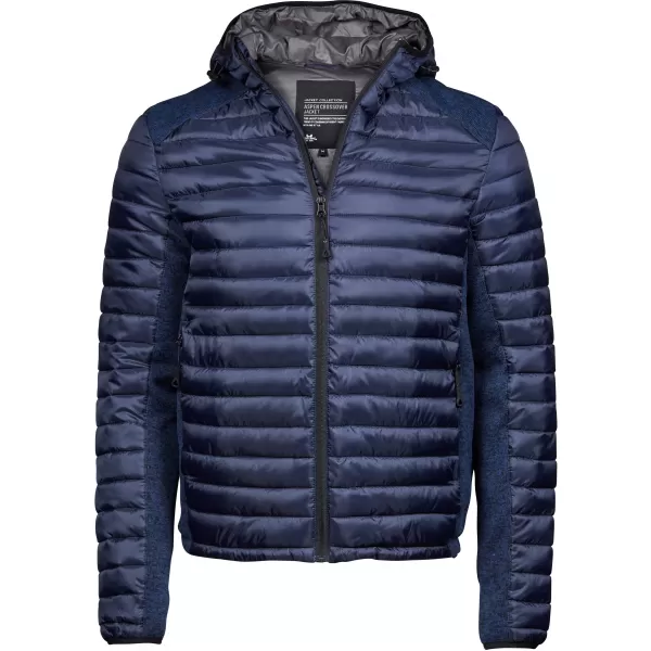  Jachetă pentru bărbați TEE JAYS | TJ 9610 BLEUMARIN/MARIN MELANGE 