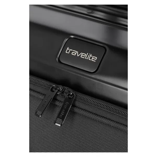  Valiză TRAVELITE NEXT 4W S FRONT POCKET NEGRU 