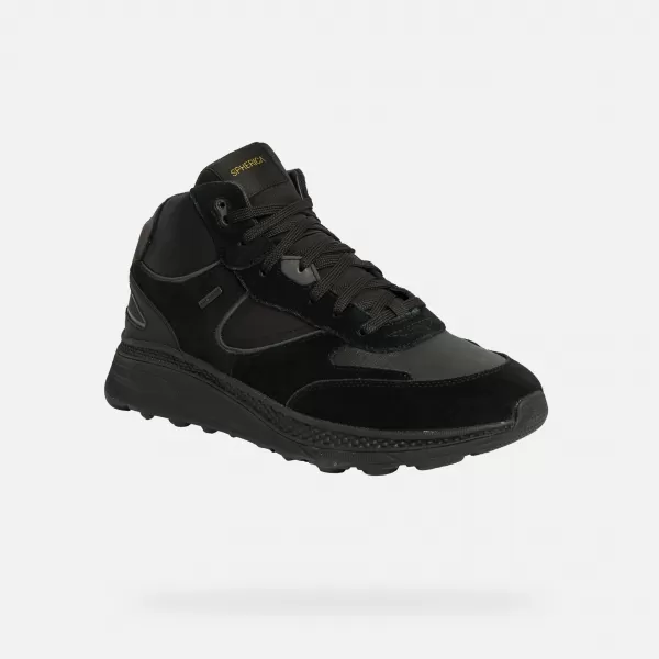  Pantofi pentru bărbați GEOX SPHERICA ACTIF X1 G011320 NEGRU 