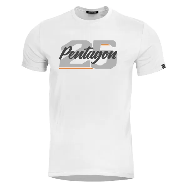  tricou PENTAGON AGERON TWENTY FIVE K09012 ALB 