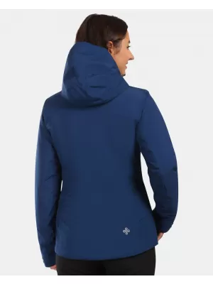 Jachetă de schi pentru femei KILPI FLIP-W ZL0110KI ALBASTRU ÎNCHIS