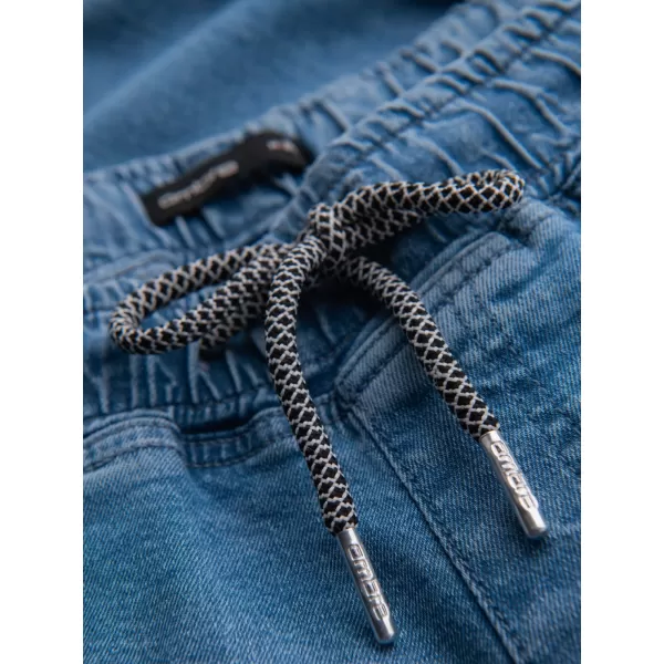  Pantaloni scurţi OMBRE OM-SRDS-0161 ALBASTRU DESCHIS 